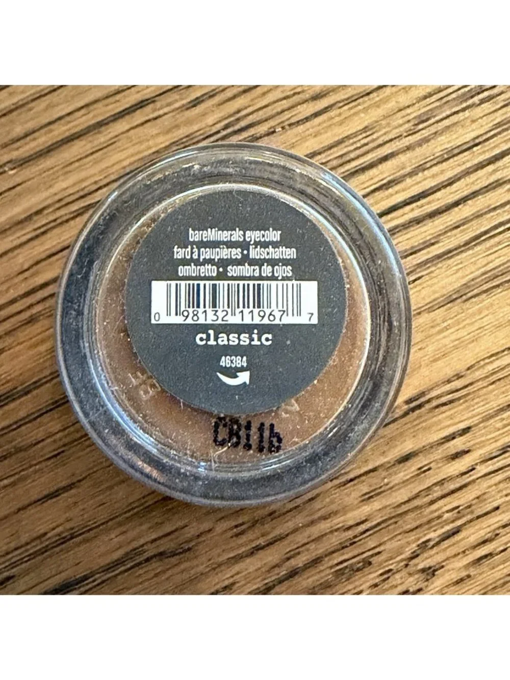 BareMinerals Classic Loose Powder Eyeshadow 0.28 g 0.01oz New Sealed Brown Eyes